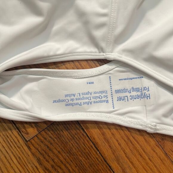 Andie The Amalfi One Piece LT Swimsuit White Size S Tall NWT long torso‎ - Picture 7 of 7